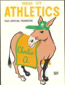 1968 Oakland ATHLETICS Yearbook - 1st Year in Oakland!