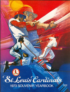 St. Louis Cardinals Vintage 1958 Scorecard Poster by Big 88