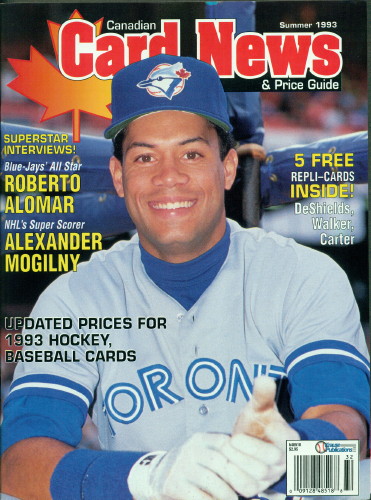 LEGENDS SPORTS MEMORABILIA MAGAZINE 1992 ,ROBERTO ALOMAR !!