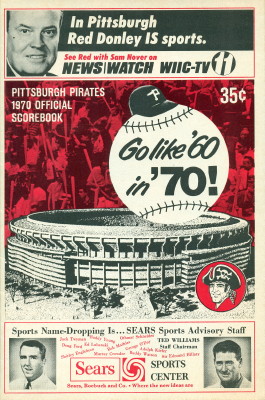 1985 Cincinnati Reds Scorebook Dave Parker Cover